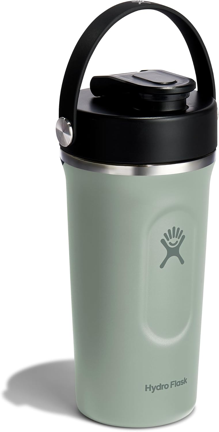 Hydro Flask Insulated Shaker Bottle 709 ml (24 oz) - Leakproof Chug Spout - Agave - Image 2